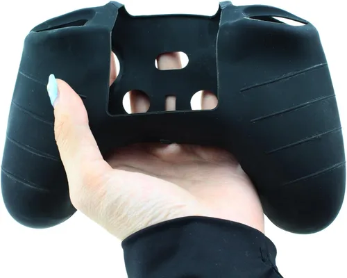 Vista 4 de TAODAN Cubierta protectora de silicona para mando a distancia FPV y cordón ajustable para DJI FPV y DJI Avata Drone Combo Accesorios, Negro