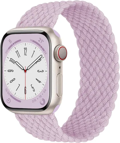 Vista 14 de Proworthy Correa elástica de nylon trenzada Solo Loop, compatible con correas de Apple Watch de 1.496 pulgadas, 1.575 pulgadas, 1.614 pulgadas