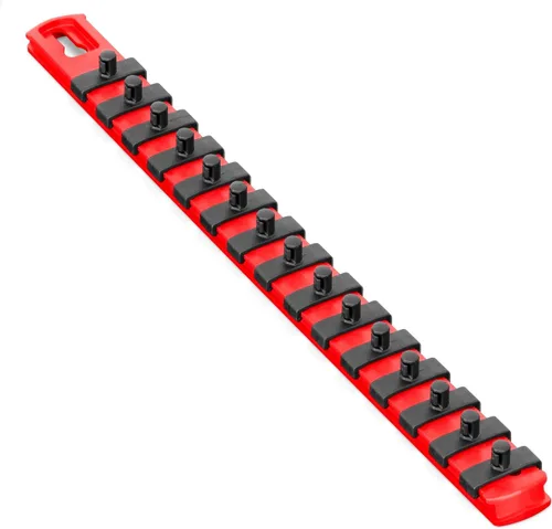 Vista 27 de Ernst Manufacturing Organizador magnético de enchufes de 8 pulgadas con clips de bloqueo giratorio de 9 3/8 pulgadas, azul (8408M-Blue-3/8)