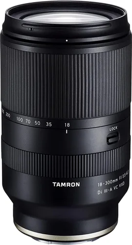 TAMRON - 0.709-11.811 in F3.5-6.3 Di III-A VC VXD - Lente de zoom para cámaras Sony sin espejo APS-C - Modelo B061S