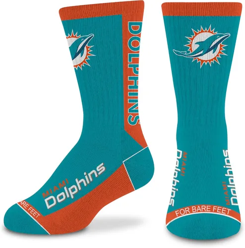 Vista 18 de For Bare Feet NFL - Calcetines unisex para niños de la NFL Mvp Crew