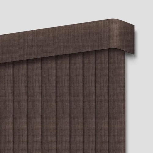Vista 9 de Persianas verticales opacas para ventana, persianas de lino beige personalizadas para ventana, ahorro de energía, protección UV, reducción de ruido