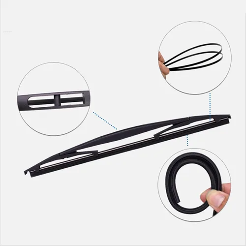 Vista 5 de Car Rear Wiper Arm Blade for Opel Zafira 1999-2005 16" Rear Window Windscreen Wiper Arm Wiper Blade Set Car Accessories