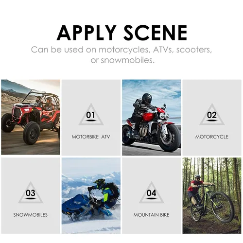 Vista 6 de Interruptor de control de manubrio de motocicleta de aluminio, botón de claxon y arranque de acción momentánea de 7/8 pulgadas con dos conectores