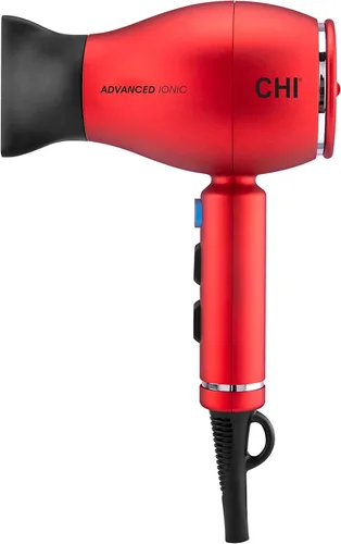 CHI Secador de pelo compacto iónico avanzado de la serie 1875, secador de pelo para secado ultrarrápido, reduce el encrespamiento y aumenta el