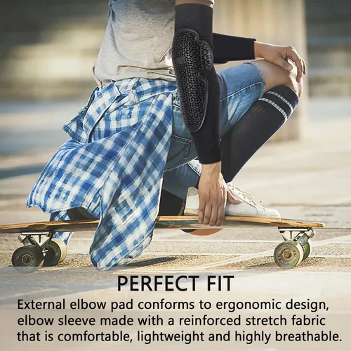 Vista 8 de surlim Coderas de protección,Coderas de bicicleta de montaña,Coderas MTB,Equipo de protección para patinaje y monopatín