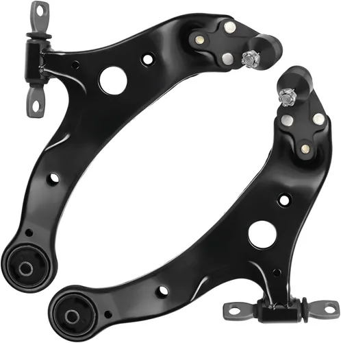 Vista 70 de Detroit Axle - 2 brazos de control superiores delanteros para BMW X5 2007-2018 2008-2019 X6 brazos de control superior con ensamblaje de rótulas