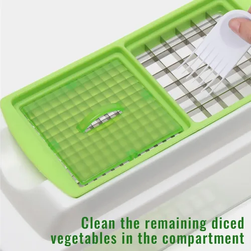 Vista 4 de Yuanchu 4 piezas de herramientas de limpieza para picador de verduras, herramienta de picador de cebolla, herramienta de picador de ensalada