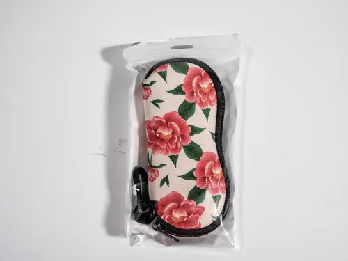 Vista 9 de MoKo - Estuche suave, ultra ligero, de neopreno, para lentes de sol, con cremallera y clip para cinturón