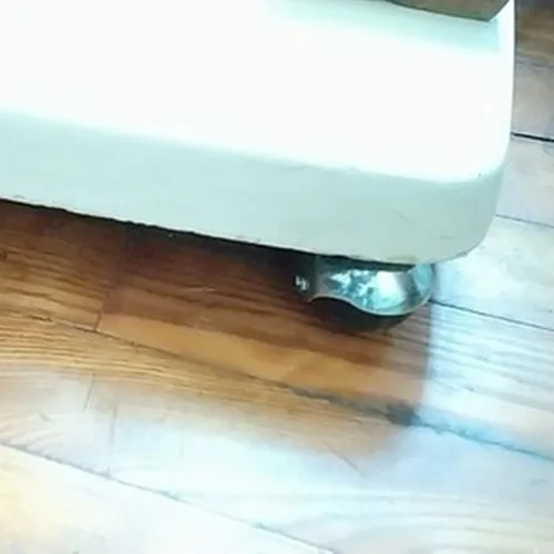 Vista 6 de LUNEZY Ruedas giratorias, ruedas de bola para muebles, ruedas de vástago roscado, ruedas de repuesto de TPR, para sofá, silla, cama, mesa de café