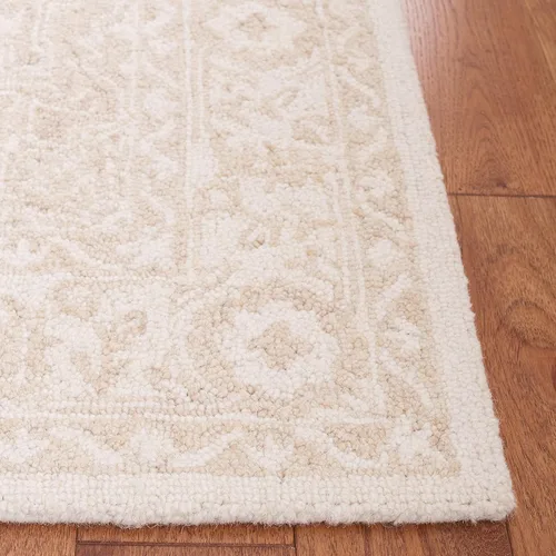 Vista 5 de SAFAVIEH Metro Collection Runner - 2'3" x 7', Beige & Ivory, Handmade Wool, Ideal for The Living Room, Dining, Bedroom (MET874B)