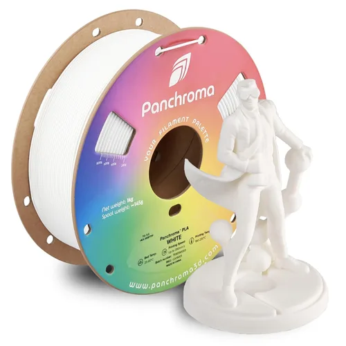Vista 36 de Polymaker Panchroma Filamento de impresora 3D PLA negro, 0.069 in, carrete de 2.2 libras, fácil de imprimir, impresión de alta velocidad, sin