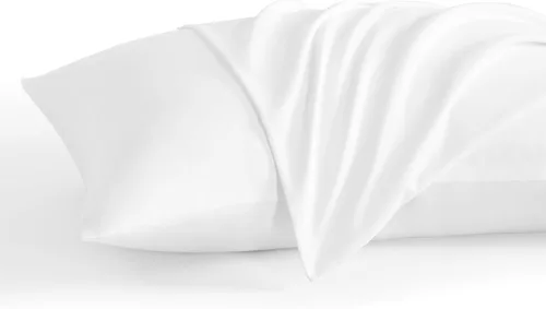 Vista 9 de NTBAY Juego de 2 fundas de almohada estándar, paquete de 2 fundas de almohada de microfibra cepillada de 20x26, suaves, resistentes a las arrugas, a