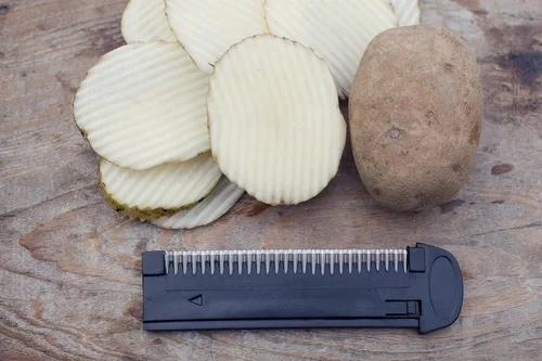 Vista 4 de Weston Cortadora de verduras de mandolina de acero inoxidable, plata