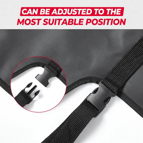 Vista 6 de KEMIMOTO Teryx - Parabrisas trasero suave compatible con Kawasaki Teryx 4 800 2013-2025, suave ventana trasera completa, transparente, a prueba