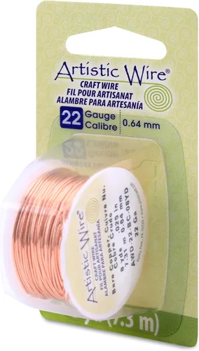 Vista 35 de Artistic Wire, Cable de cobre desnudo calibre 12 / 0.083 in, 10 pies / 10.2 ft