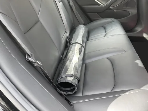 Vista 5 de Parasol de ajuste personalizado para ventana trasera (1 unidad) para Ford Transit Connect 2014, 2015, 2016, 2017, 2018, 2019, 2020, 2021, 2022
