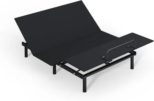 Vista 19 de Sven & Son Essential - Base de cama ajustable tamaño queen + colchón de espuma viscoelástica de gel frío de 12 pulgadas, inalámbrica, fácil