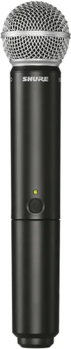 Vista 7 de Sistema de micrófono inalámbrico Shure BLX24/SM58 - Vida de batería de 14 horas, rango de 300 pies, UHF Incluye micrófono vocal de mano SM58