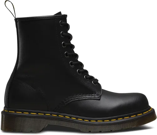 Vista 4 de Botas Dr. Martens 1460 W de Cuero Nappa para mujer