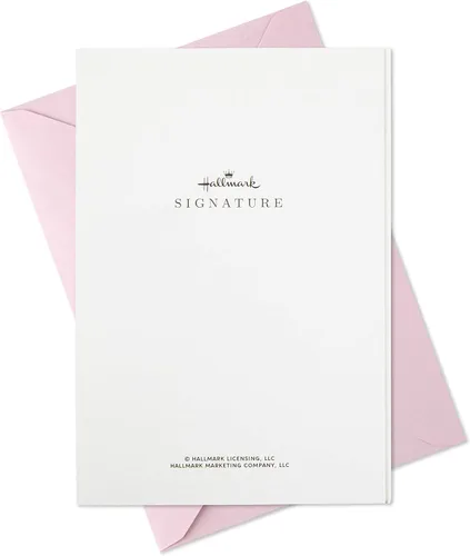 Vista 6 de Tarjeta de cumpleaños Hallmark Signature para hermana (Pastel elegante)