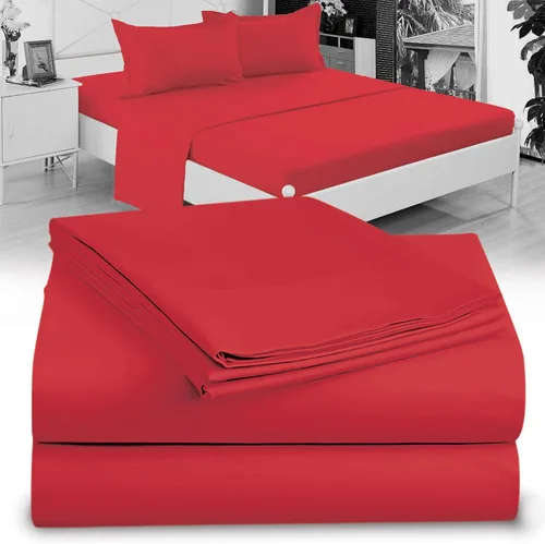 Vista 72 de Juego de Sábanas Twin - Sábanas de Cama Twin de Microfibra Ultra-Suave 1800 - Doble Cepillado - Bolsillos Profundos - Ajuste Fácil - Sin Arrugas