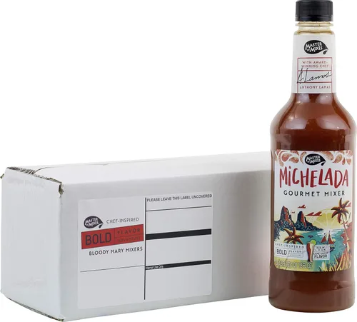 Vista 8 de Master of Mixes Mezcla de bebida Michelada, lista para usar, botella de 1 litro (33.8 onzas líquidas), paquete de 3