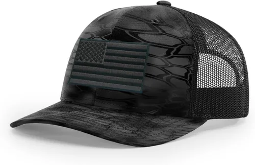 Vista 314 de Joe's USA Richardson 112 - Gorras de camionero con parche gráfico personalizado - Gorras estructuradas de cinco y seis paneles Richardson Premium