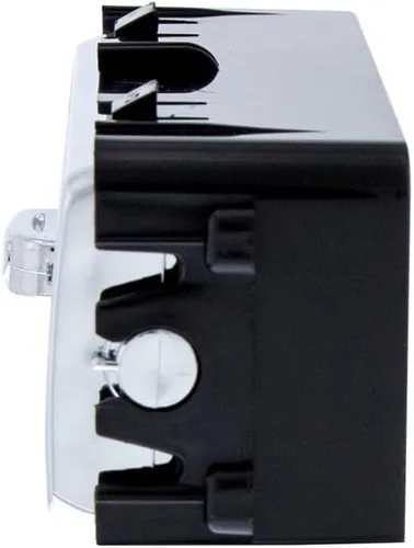 Vista 3 de C2W Ventilación de tablero central de aire acondicionado de plástico cromado para Kenworth T660, W900, T800, C500 200618