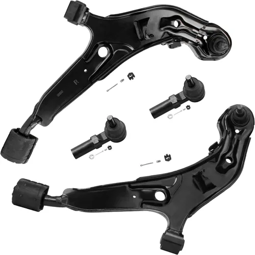 Vista 87 de Detroit Axle - Kit de brazos de control delanteros de 4 piezas para Nissan Cube 2009-2014, Nissan Versa 2007-2012 2 brazos de control inferiores