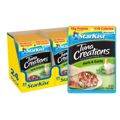 Vista 17 de StarKist Tuna Creations Ginger Sesame - Sabor de jengibre y sésamo para atún