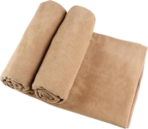 Vista 11 de Toalla de baño de microfibra de gran tamaño (sábana de baño), 1 paquete (32 x 71 pulgadas), extra grande, súper absorbente, de secado rápido, suave