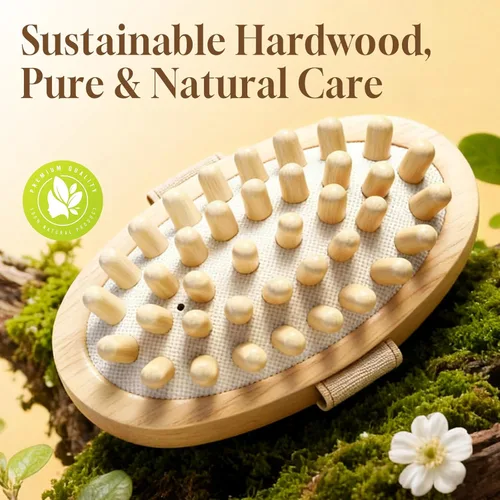 Vista 7 de 2 paquetes de herramientas de masaje de terapia de madera, cepillo manual de masaje meridiano para esculpir el cuerpo, herramientas de terapia