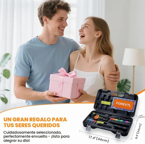 Vista 9 de Kit de herramientas de tuerca de remache, herramienta remachadora de 16