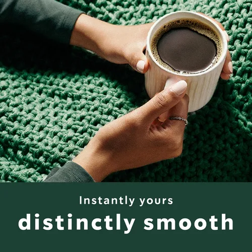 Vista 4 de Starbucks Café instantáneo premium, café tostado oscuro, granos arábica, tres latas de 3.17 onzas