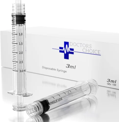 Vista 2 de Estuche - Jeringa Luer Lock de 0.1 fl oz - Estéril con sellado individualmente - 900 jeringas (9 cajas x 100 unidades)