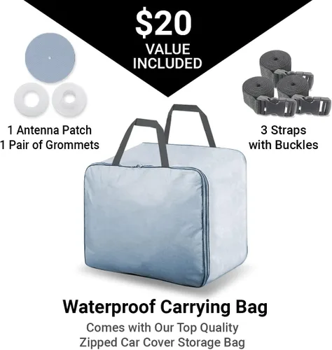 Vista 107 de iCarCover Funda de automóvil personalizada de alta calidad para Mazda 1200 1970, resistente, impermeable, para todo tipo de clima, lluvia, nieve