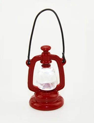 Vista 2 de Accesorios de decoración de casa de muñecas, casa de muñecas 1:12 modelo de escena en miniatura de huracán, linterna de juguete