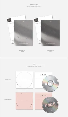 Vista 3 de Bts JIMIN - Cara 1er álbum en solitario NO P.O.B Ver [Cara invisible]