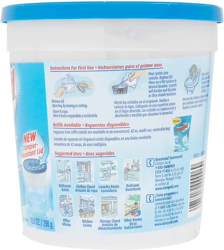 Vista 4 de Damp Rid FG01K DampRidTM - Actualizador de habitación (paquete de 6)