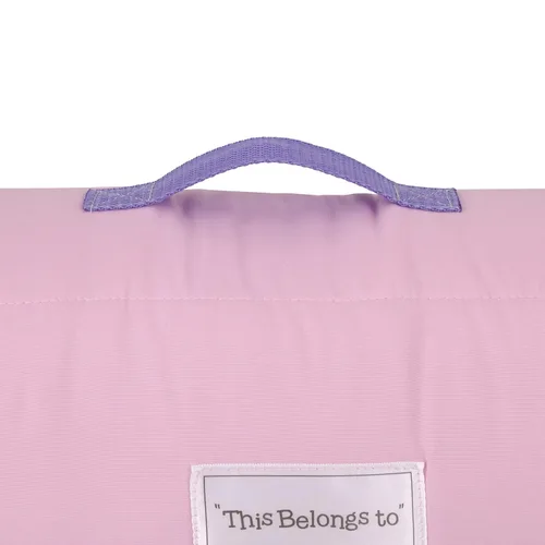 Vista 5 de DreamWorks Gabby's Dollhouse Dream It Up - Tapete para siesta de Pandy Paws rosa y morado