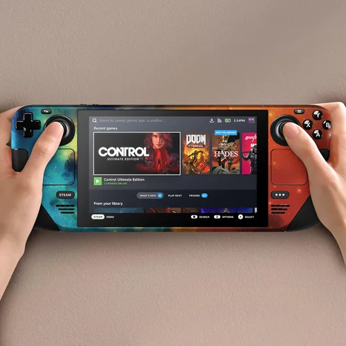 Vista 6 de DLseego Calcomanía protectora de vinilo para cubierta de vapor con diseño de cielo estrellado, antihuellas dactilares, resistente a los arañazos