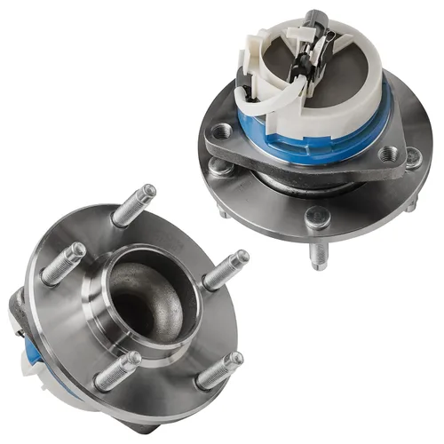 Vista 19 de Detroit Axle - 2 bujes de rodamiento de rueda traseros para Suzuki Aerio 2002-2007, Suzuki Esteem 1995-2002, 2 rodamientos de rueda completos