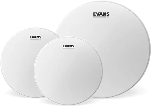 Vista 11 de Evans Cabezales de batería - G1 Clear Standard Tompack (12 pulgadas, 13 pulgadas, 16 pulgadas)