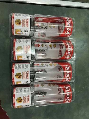 Vista 13 de Diablo Broca de enrutador de ensenado - Corta madera dura, madera blanda, madera contrachapada, materiales compuestos - 1/2 pulgada de diámetro