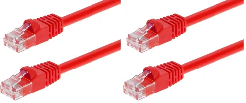 Vista 56 de Monoprice - Cable de red Ethernet Cat6 0.5 pies 24AWG 550MHz UTP de cobre desnudo, negro