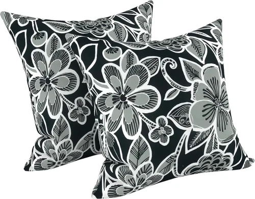 Vista 32 de LVTXIII - Juego de fundas para cojines de sofá o sillón de exteriores, para lumbar, no se decoloran, 2 unidades de 12" x 20", con relleno, estampado