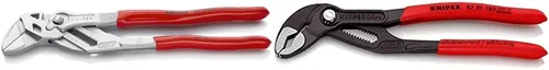 KNIPEX Tools - Alicates (8603250) Alicates Cobra de 10 pulgadas y KNIPEX 8701180 de 7-1/4 pulgadas