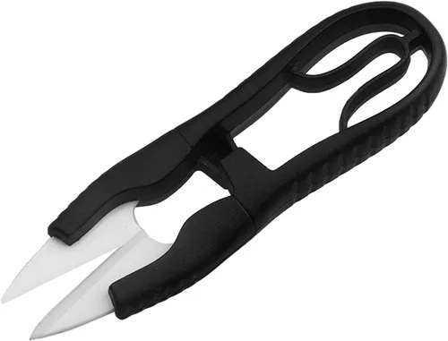 Vista 5 de Tijeras de cerámica aisladas en forma de U multiusos, cortador de alta dureza para cortar cable de batería, herramienta de reparación de teléfonos