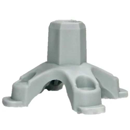 MAKO FinStand Soporte para solera de hormigón, 100 soportes por bolsa. Ajuste vertical de 1-3/4" (45mm) para cubiertas y puentes suspendidos de